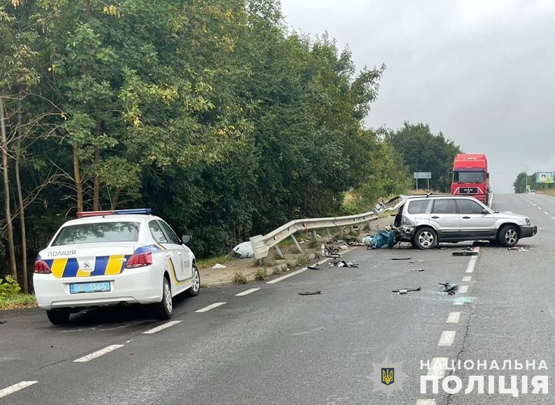 Смертальна аварія у селі Давидів Львівського району: в поліції повідомили деталі