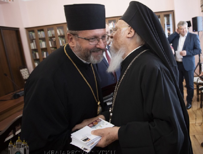 Глава УГКЦ зустрівся з Варфоломієм: Він приїхав до всіх українців