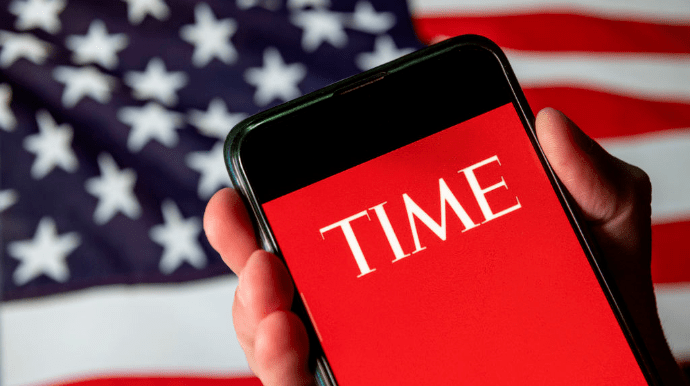 На обкладинці TIME з'явився прапор України і цитата Зеленського