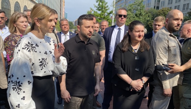 Зеленський та українська делегація прибули до Вашингтона для участі в саміті НАТО, – ЗМІ