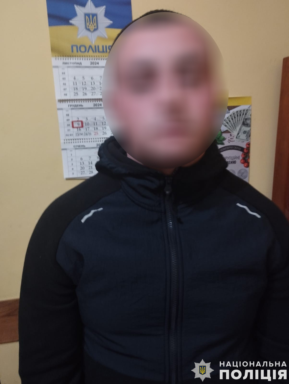 На Львівщині затримали 25-річного грабіжника АЗС (фото)