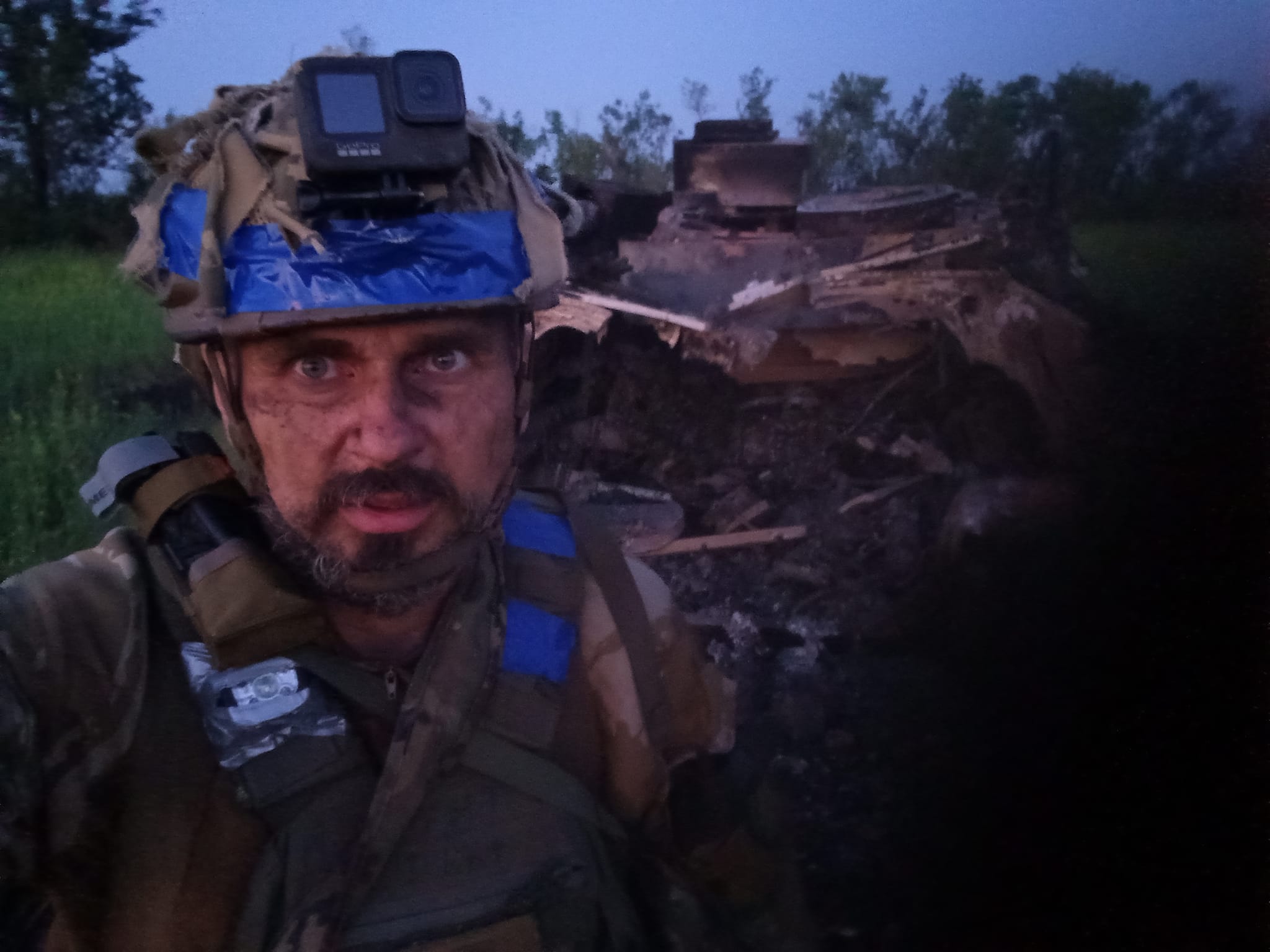 Режисер Сенцов отримав контузію після бою на фронті