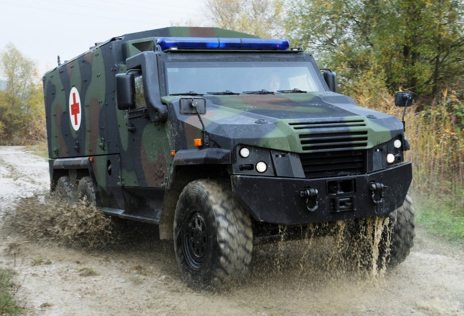 Ізраїль передає Україні 4 броньовані машини швидкої допомоги