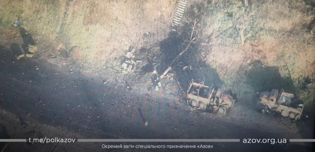 Бійці "Азову" розгромили позиції окупантів