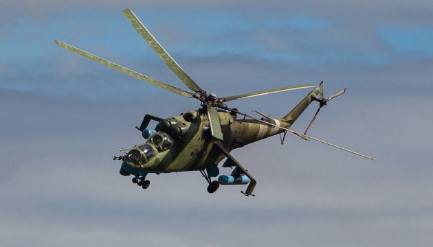 У Польщі впав військовий гелікоптер Мі-24