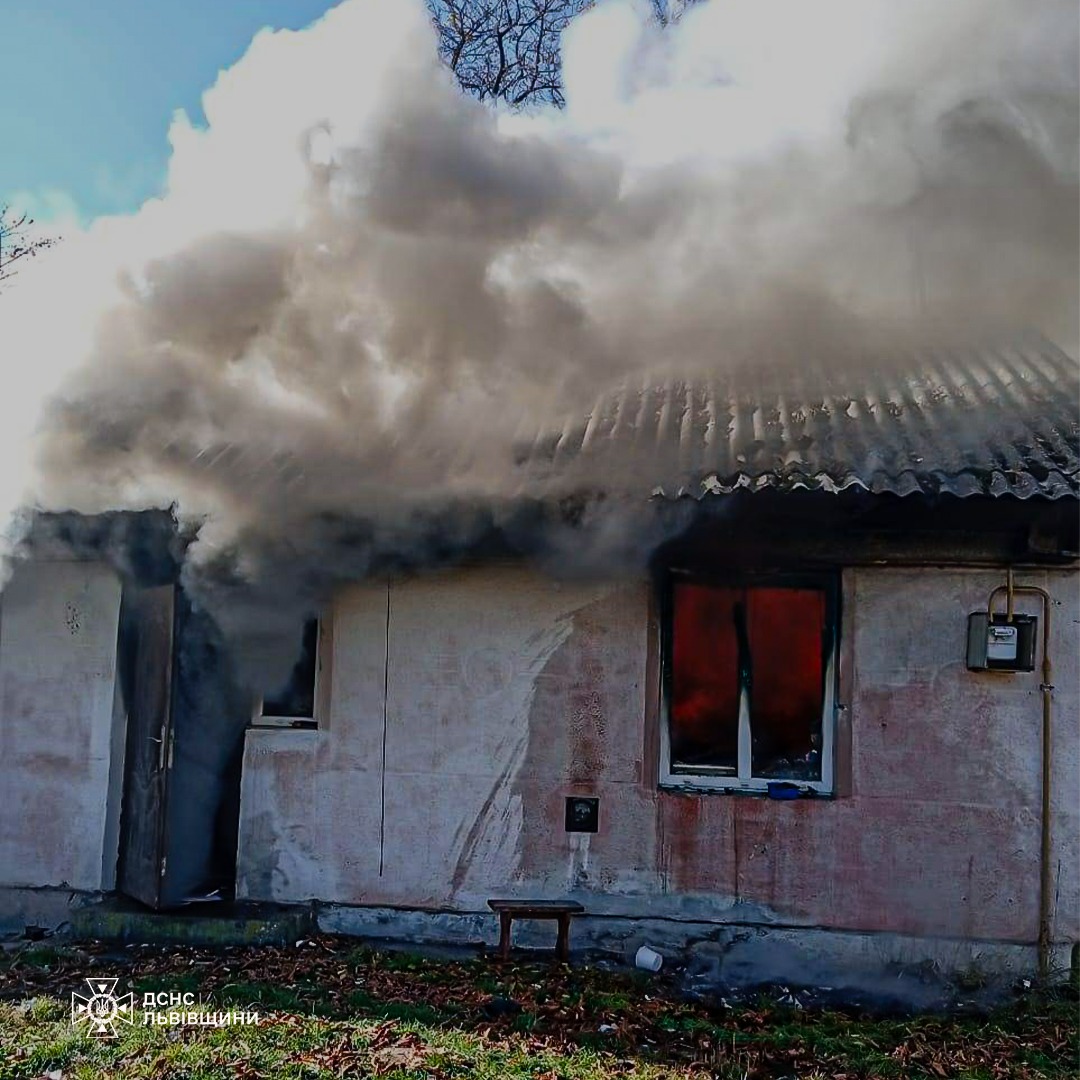 На Львівщині у пожежі загинув 55-річний чоловік
