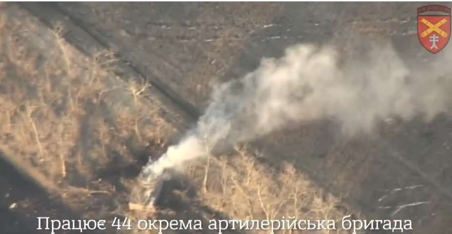 Українські військові показали, як знищили ворожу РСЗВ "Торнадо"