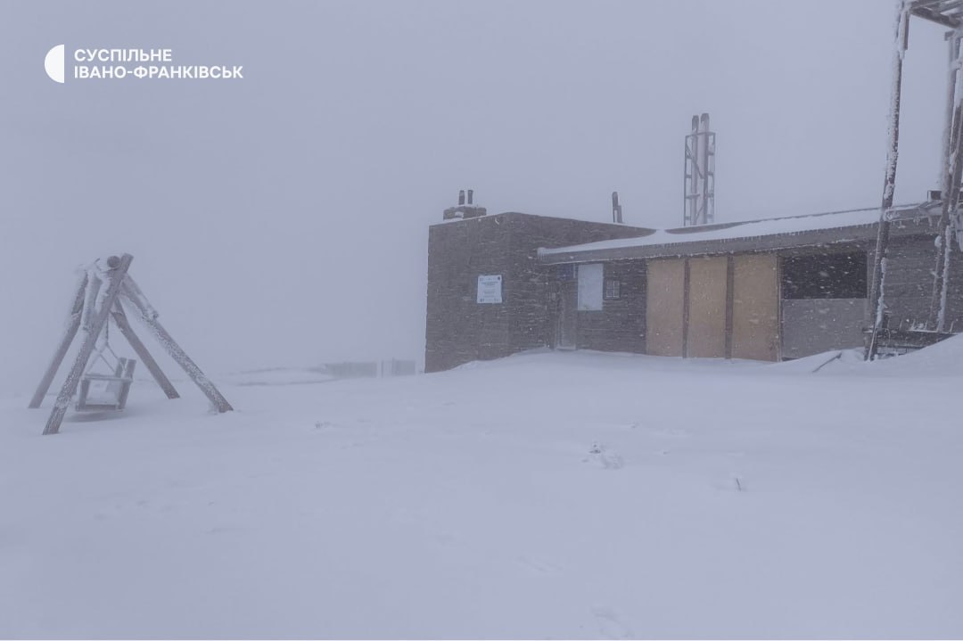 Зима у травні не відступає: на Івано-Франківщині випало понад 5 см снігу (відео)