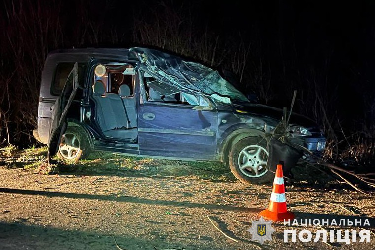 На Львівщині 22-річний водій п'яним з’їхав у кювет, травмувалися неповнолітні пасажирки