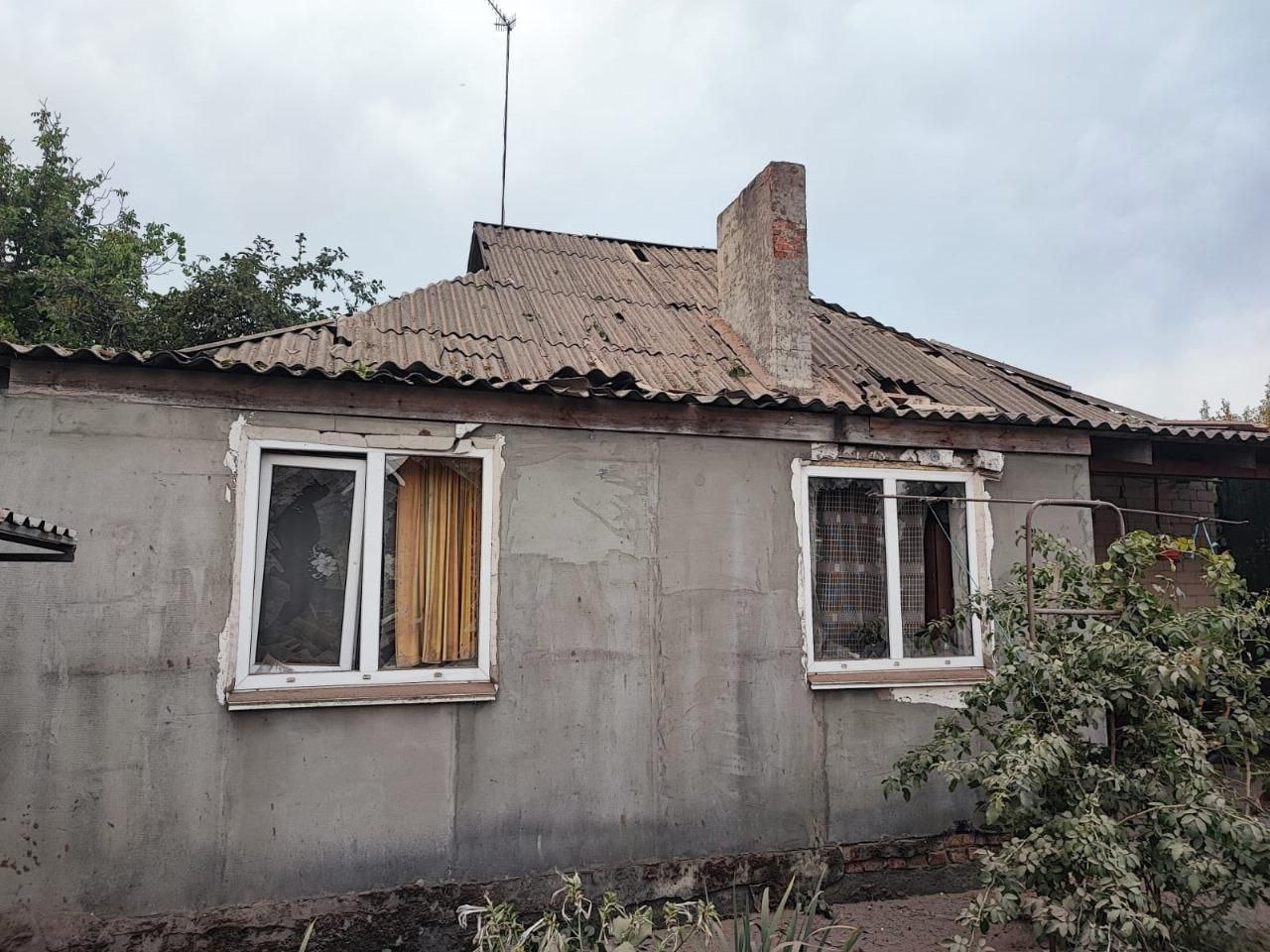 На Черкащині уламки дронів впали на приватні будинки: деталі