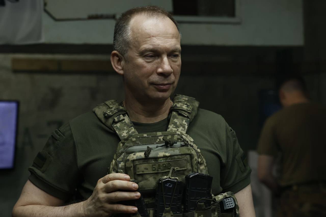 Сирський побував під Бахмутом та спланував з бійцями подальші дії
