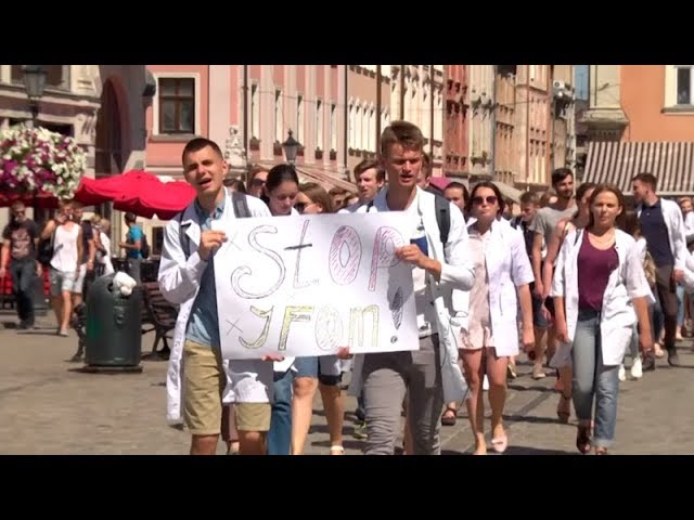 Майбутні медики пікетували Ратушу