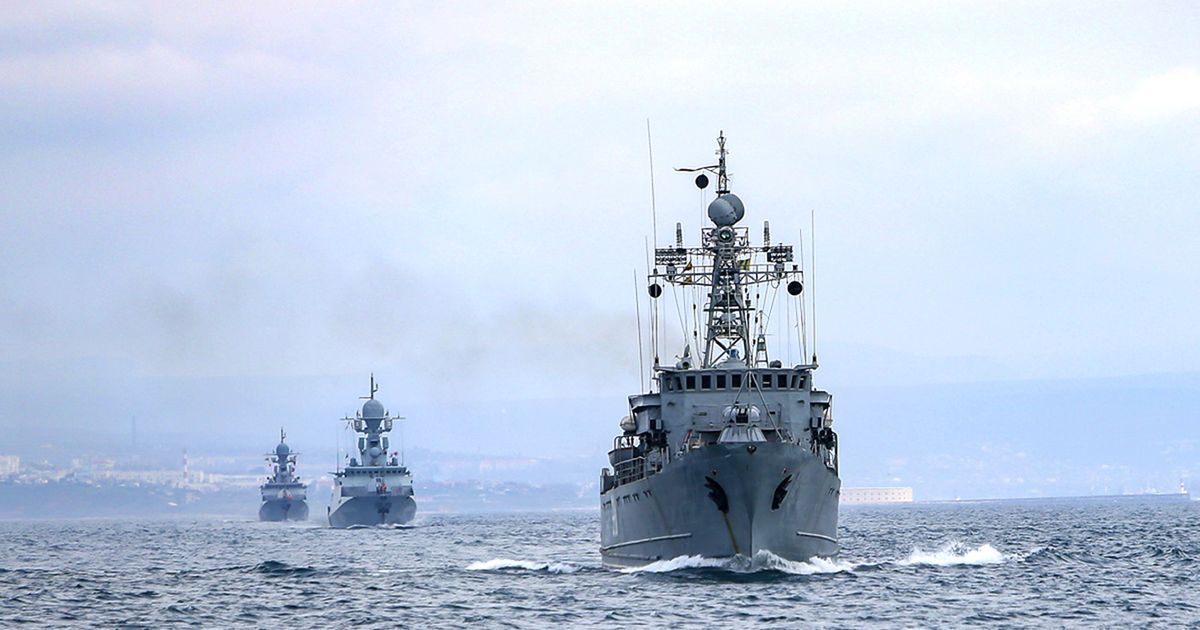 У Чорному морі зменшили кількість російських десантних кораблів