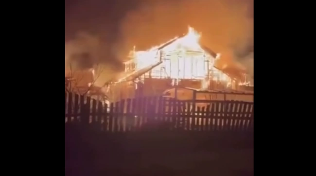 На Рівненщині згорів будинок, де проживали сім'я з 18 дітьми