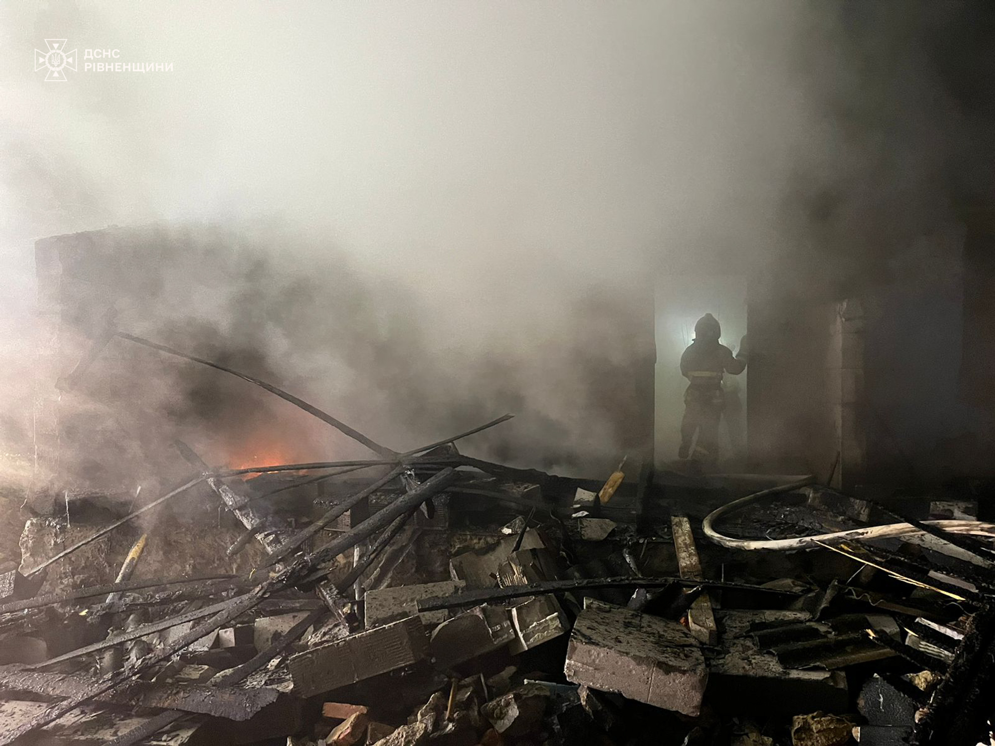 У пожежі на Рівненщині постраждала трирічна дитина