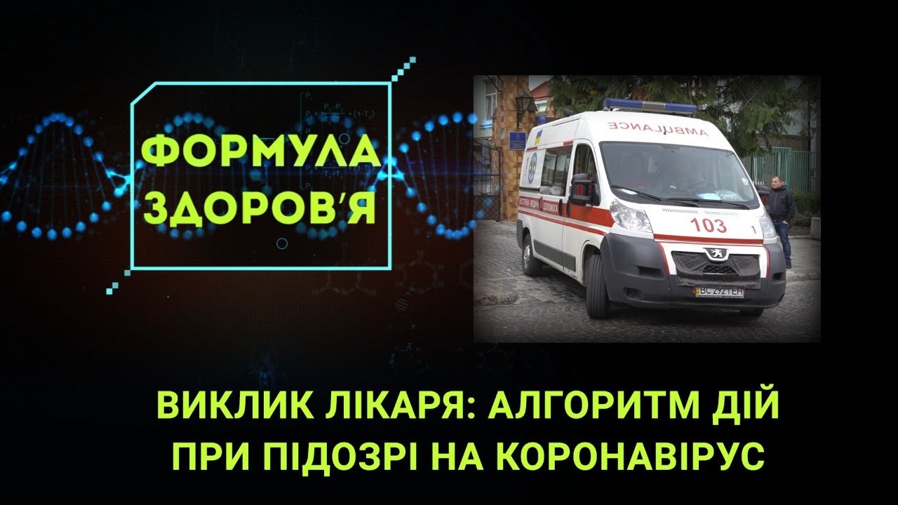Алгоритм дій при підозрі на коронавірус