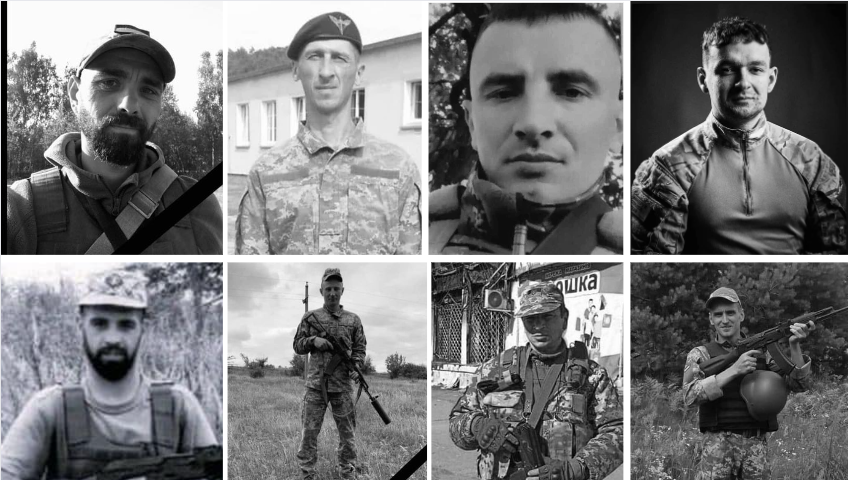 Загинули на сході і Запоріжжі: Львівщина прощається з вісьмома Героями