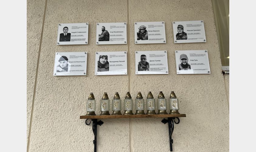 У Львові встановлять дев’ять меморіальних таблиць на честь загиблих Героїв