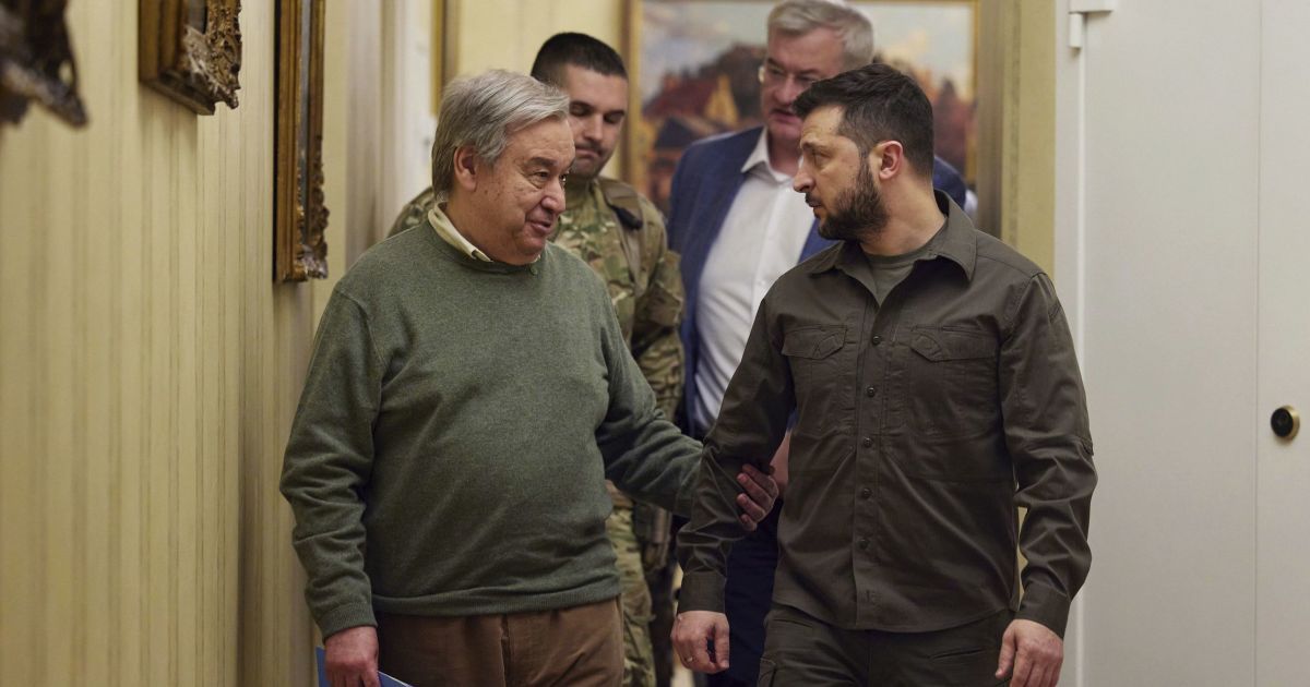 У Київ приїхав генеральний секретар ООН