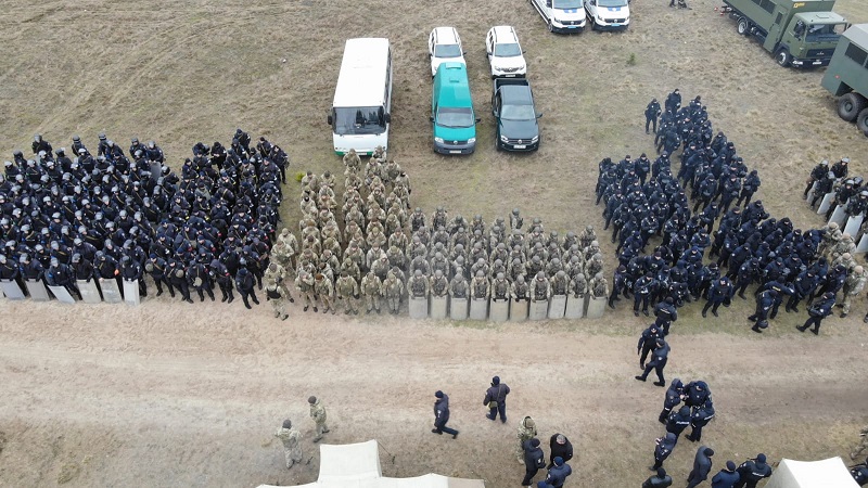 Біля кордону з Білоруссю силовики провели спецоперацію «Полісся»