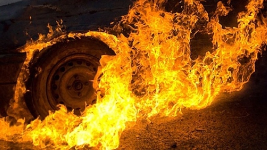 На Львівщині згорів автомобіль: що сталося