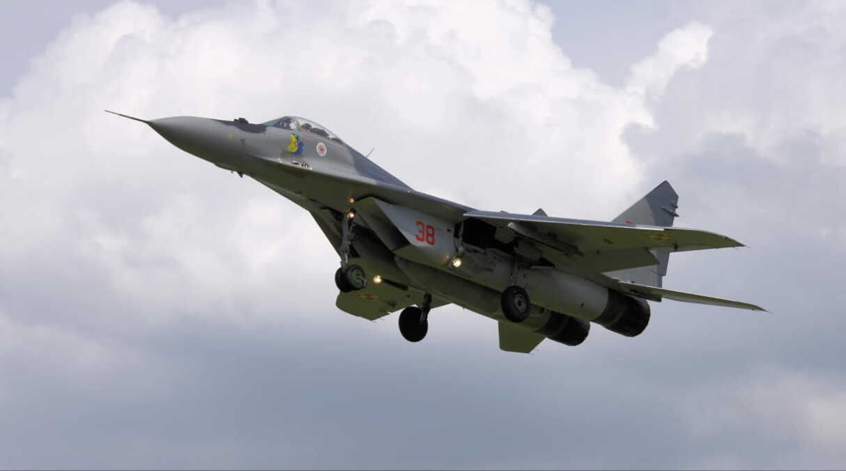 Україна втратила винищувач МіГ-29