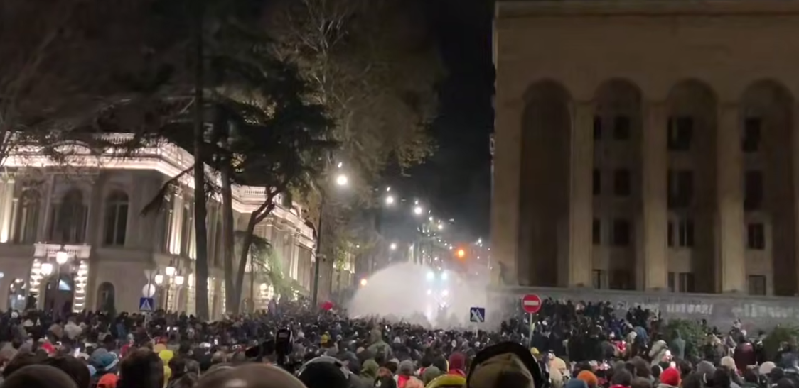 У Грузії проти протестувальників силовики застосували водомети: постраждала журналістка