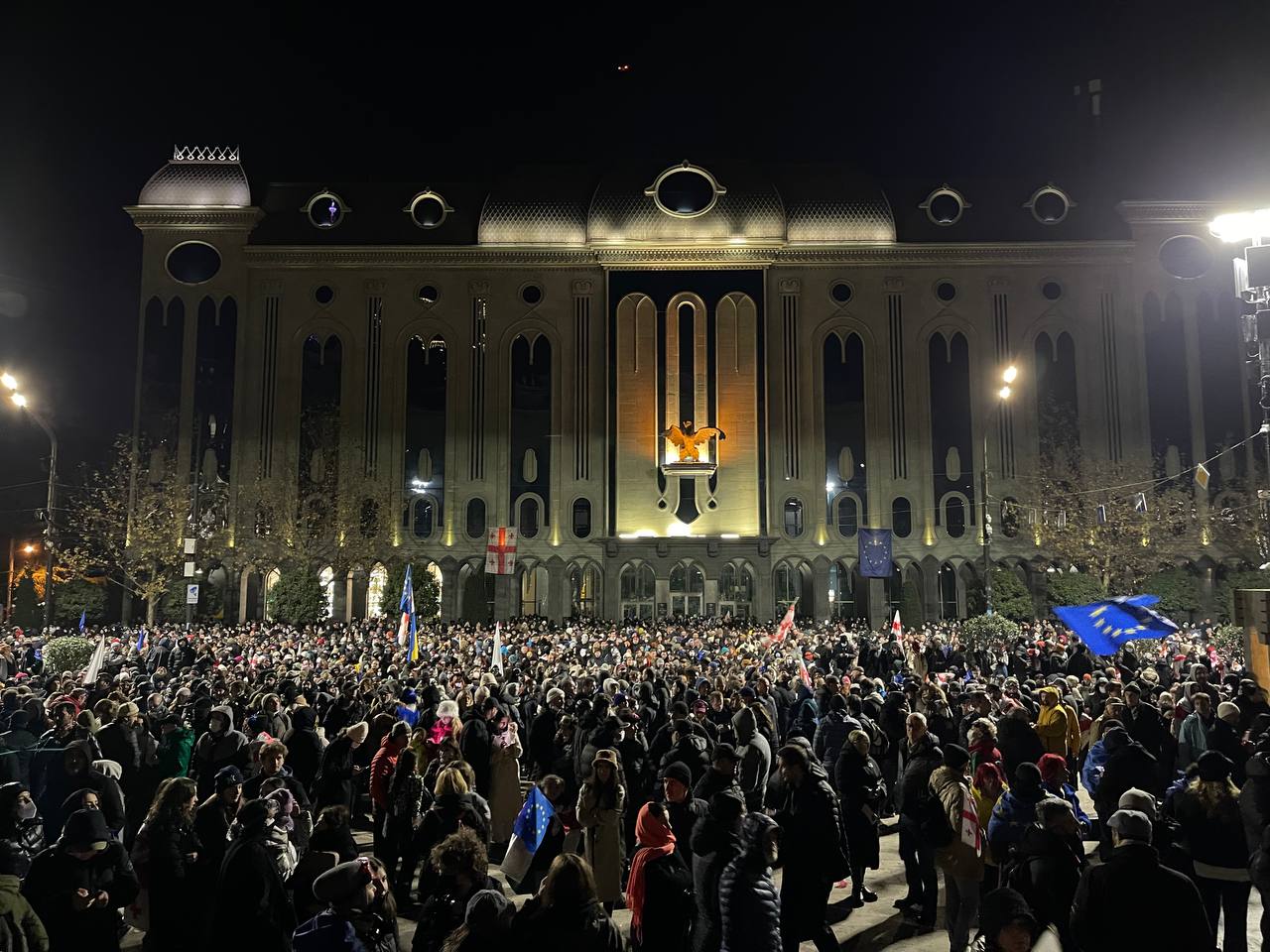 У Грузії збираються учасники нового мітингу