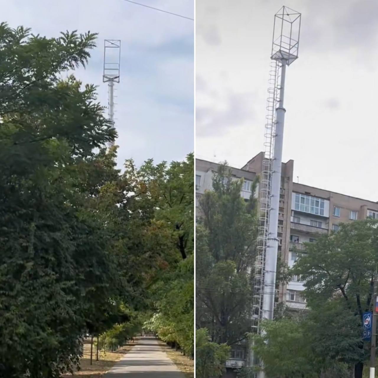 Для ворожих цілей. Окупанти встановили свої телефонні вишки у Мелітополі