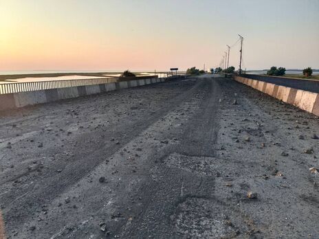 Удар по Чонгарському мосту. Гуменюк розповіла деталі