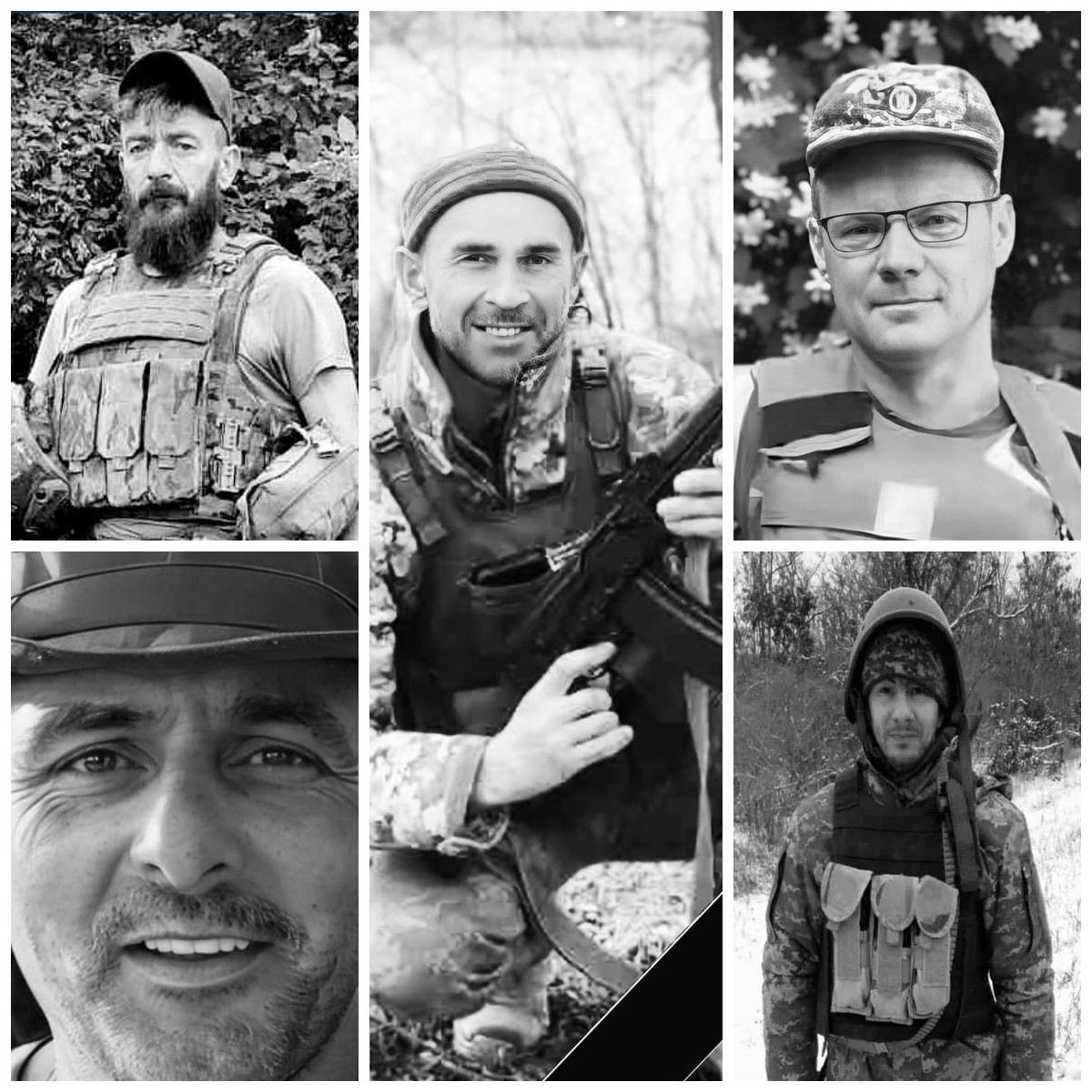 Загинули на сході і Запоріжжі. Львівщина прощається із п’ятьма захисниками