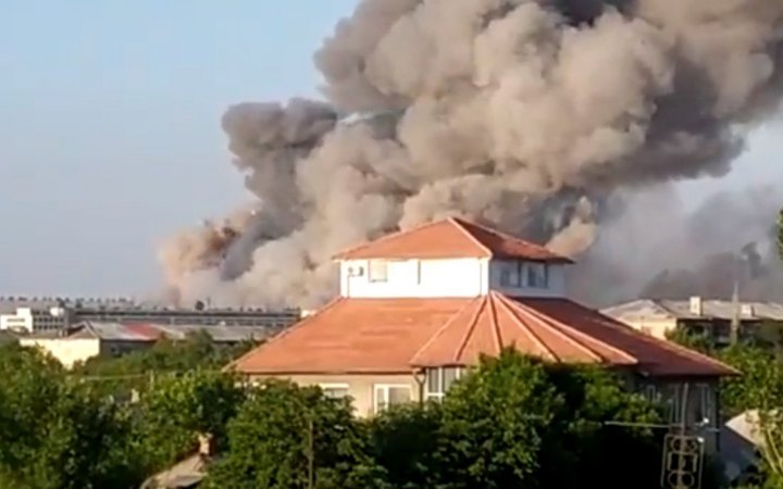 В окупованій Луганщині вибухнув склад із боєприпасами
