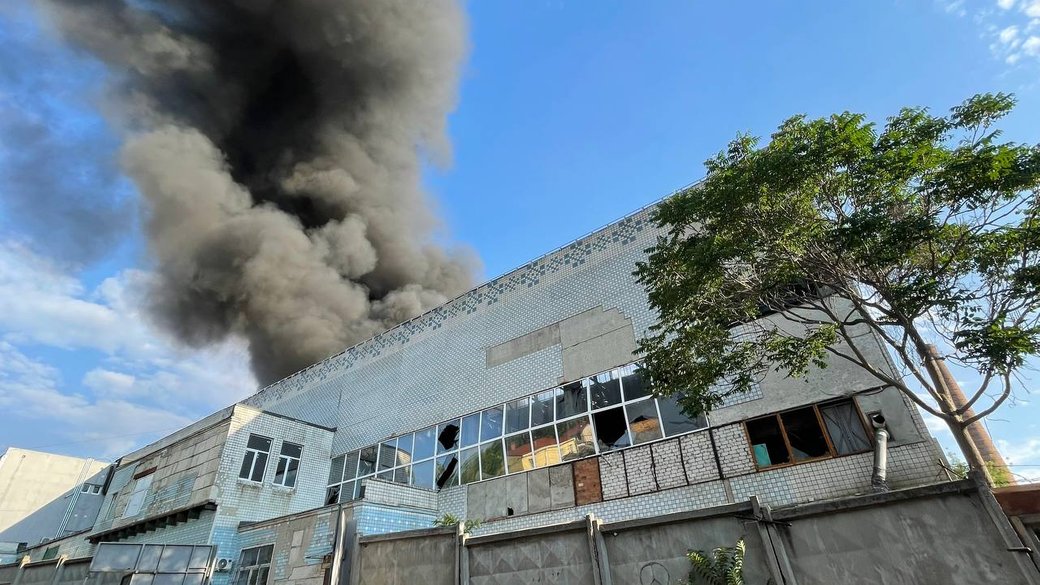 Росія вдарила по Одещині літаками Ту-95. Спалахнула пожежа