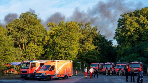 У Берліні спалахнула пожежа в лісі через вибух боєприпасів