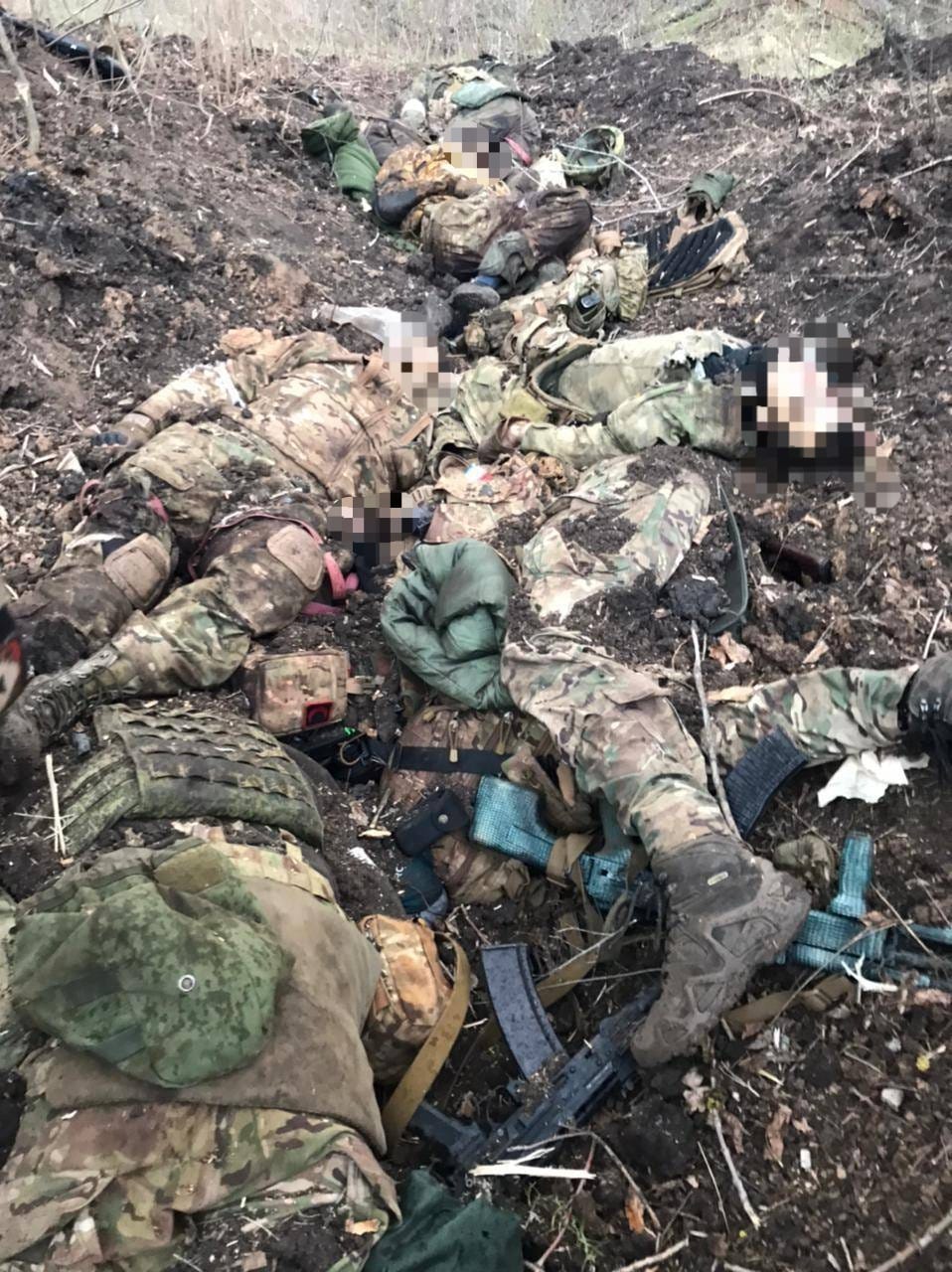 Бігли, але не добігли. Біля Попасної Королівська бригада знищила групу «вагнерівців». Фото 18+