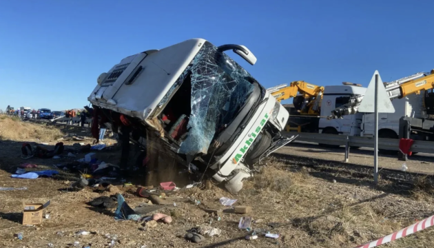 У Туреччині перекинувся пасажирський автобус: є загиблі, десятки поранених
