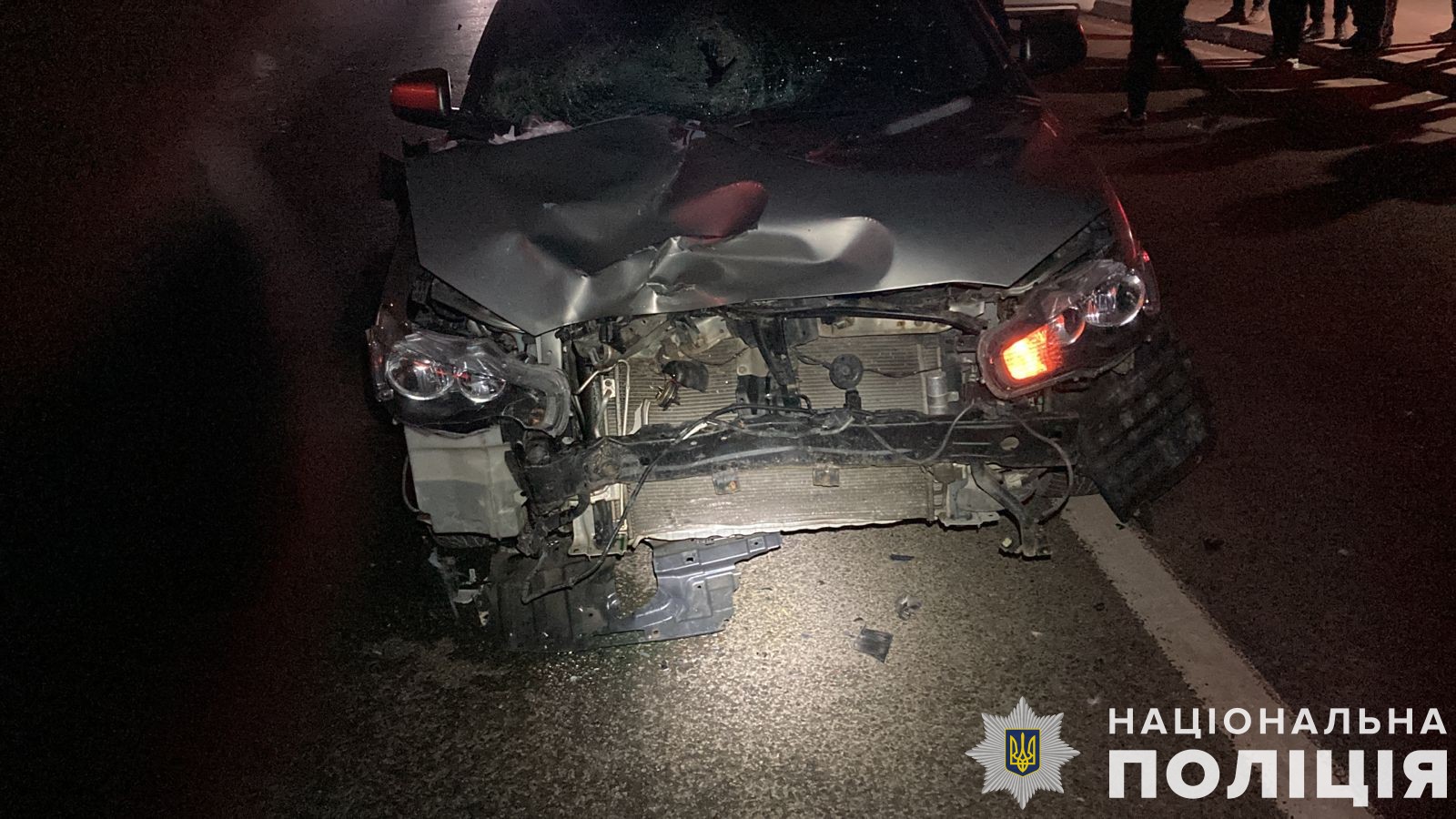 На Львівщині 20-річний водій Mitsubishi наїхав на пішохода (фото)