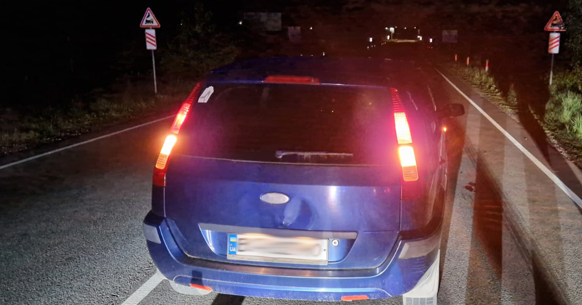 На Львівщині автомобіль збив пішохода