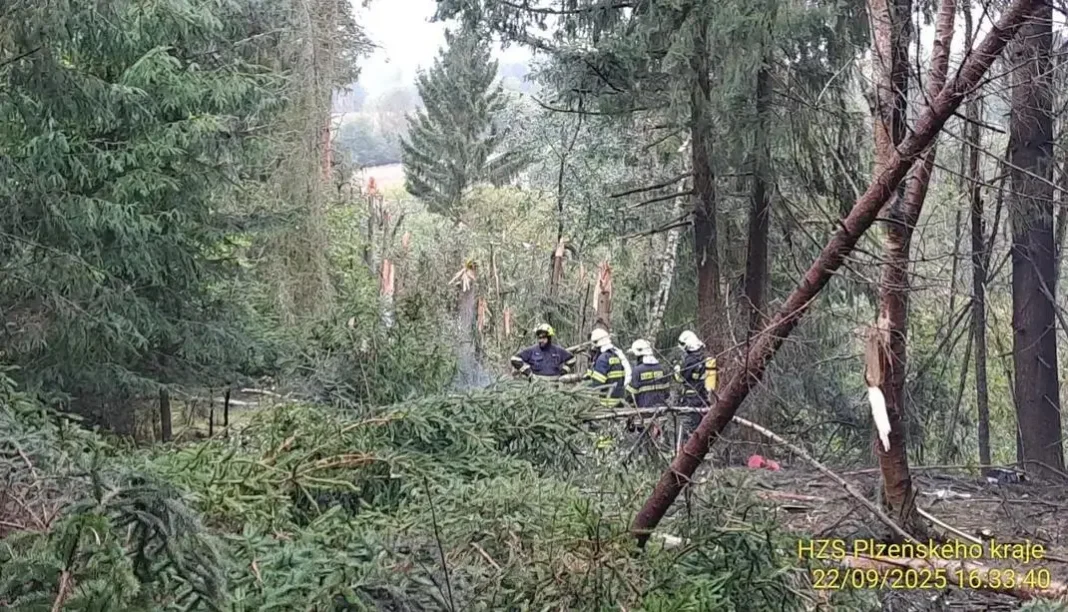 У Чехії розбився літак: Що відомо