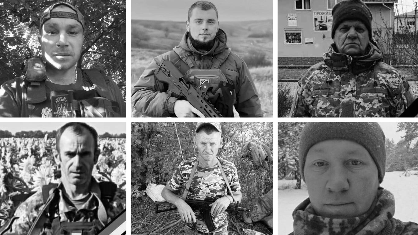 Загинули на Донеччині і Харківщині. Львівщина прощається із шістьома захисниками