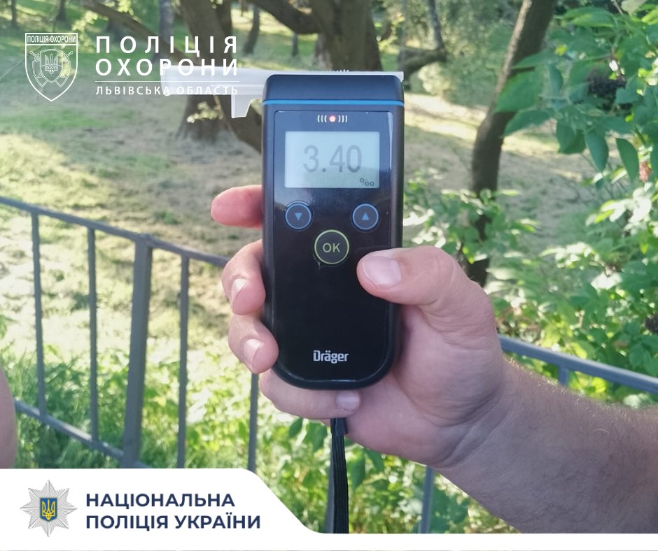 У Львові затримали водійку з перевищенням алкоголю у 17 разів