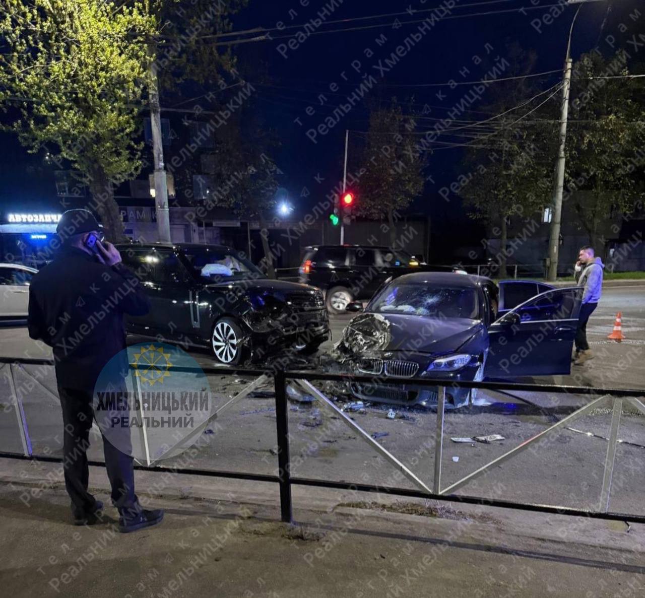 Вночі народний депутат потрапив в автотрощу у Хмельницькому: фото з місця аварії