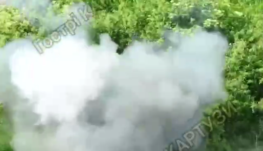 Нацгвардія показала,як знищує окупантів у лісосмугах на Харківщині