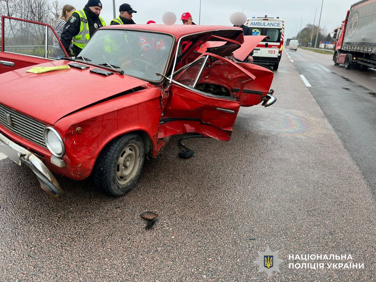 На Рівненщині в наслідок аварії загинуло подружжя пенсіонерів