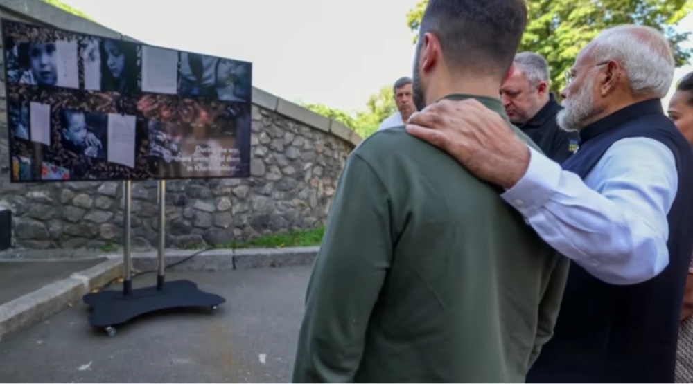 Президент Зеленський зустрівся з прем'єром Індії Моді