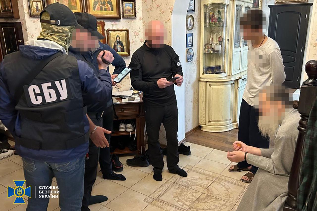 СБУ затримала на Запоріжжі скандального митрополита УПЦ МП Луку