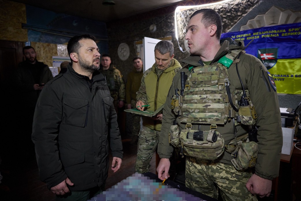 Зеленський приїхав на передову на Куп'янському напрямку