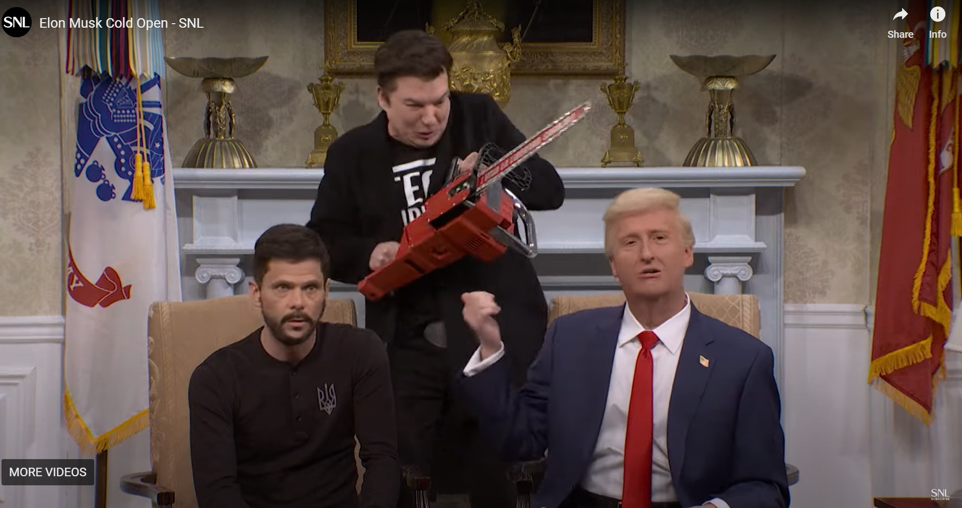 Американське комедійне шоу висміяло Трампа і Венса після зустрічі із Зеленським