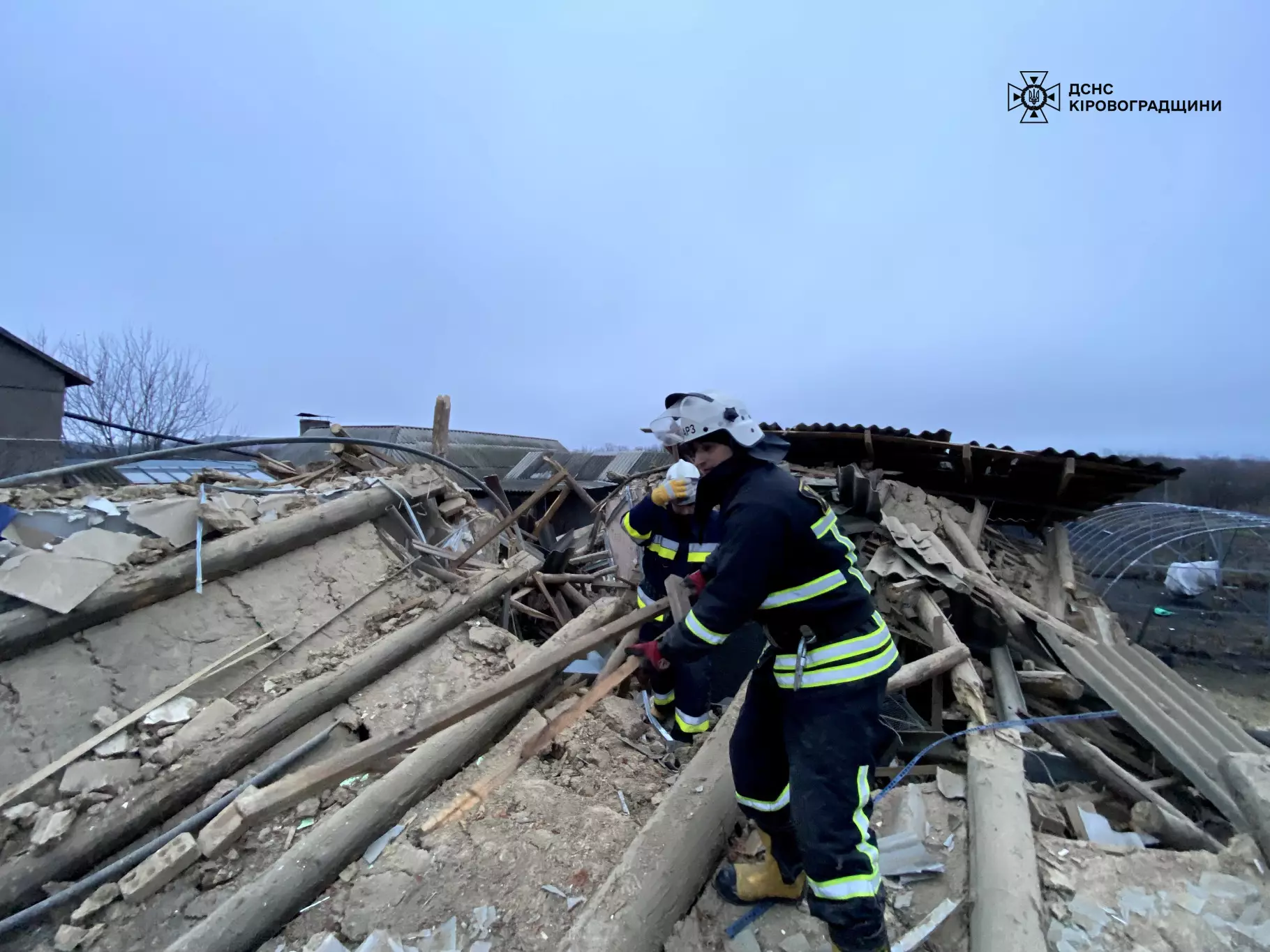 Будинок знесло вщент: поблизу Кропивницького пролунав вибух (фото)