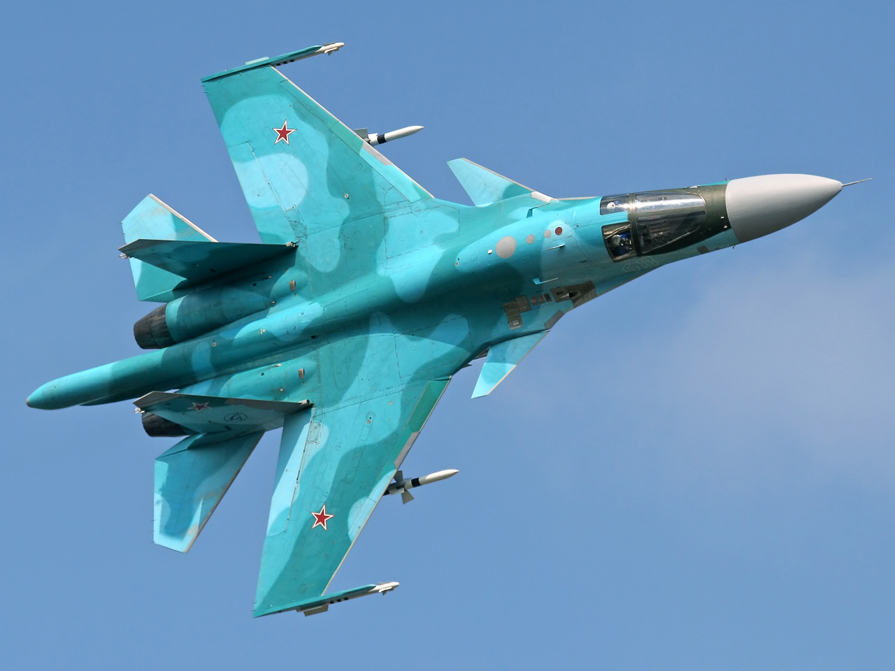 Вранці ЗСУ збили російський літак Су-34